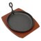 Runde Gusseiserne Servierpfanne 22 cm Olympia