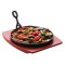 Runde Gusseiserne Servierpfanne 22 cm Olympia