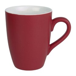 Pastellfarbene Tassen Rot 34 cl Olympia 6 Stück