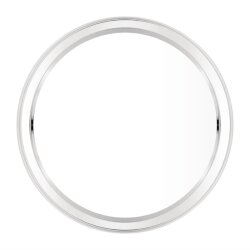 Rundes Serviertablett Edelstahl 30,5 cm Olympia