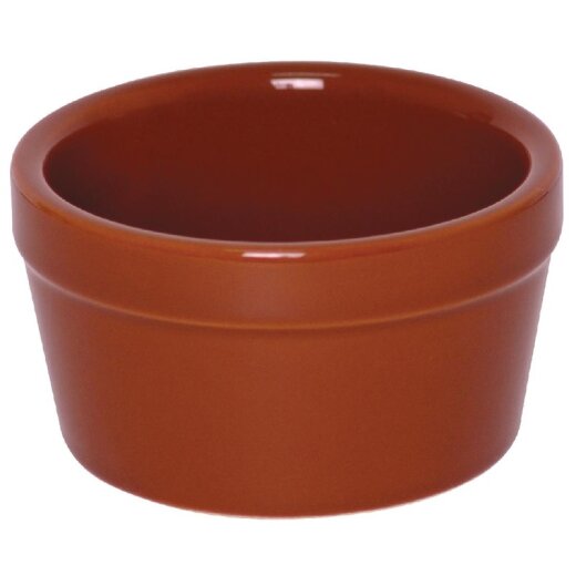 Auflaufförmchen Terrakotta 9,5 cm Olympia Rustic 6 Stück
