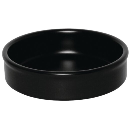 Tapasschalen Schwarz 10,2 cm Olympia Rustic 6 Stück