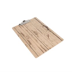 Speisekarte Klemmbrett Holzoptik A4 Olympia