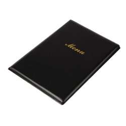 Speisekarte Pvc Schwarz A5 Olympia