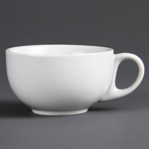 Cappuccinotassen 28,4 cl Olympia Whiteware 12 Stück