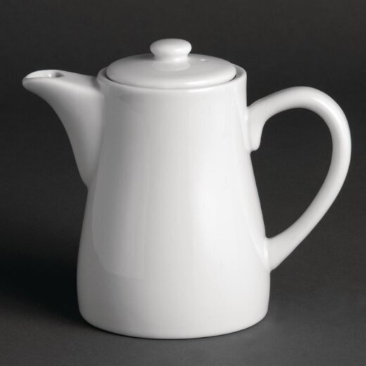 Kaffeekannen 31 cl Olympia Whiteware 4 Stück