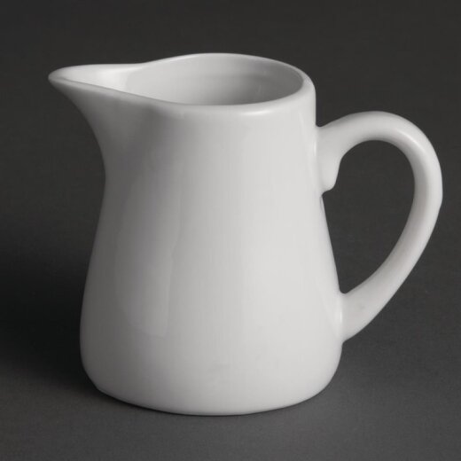 Milchkännchen mit Henkel 17 cl Olympia Whiteware 6 Stück