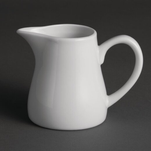 Milchkännchen mit Henkel 21 cl Olympia Whiteware 6 Stück