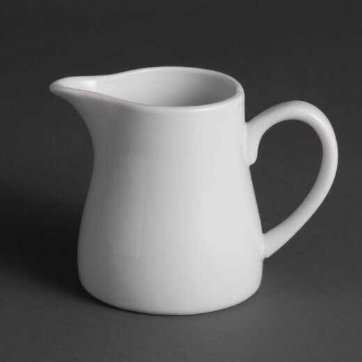 Milchkännchen mit Henkel 30,5 cl Olympia Whiteware 6 Stück
