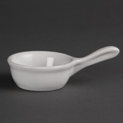 Minipfannen 7 cm Olympia Whiteware 12 Stück