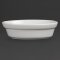 Ovale Auflaufformen Olympia Whiteware 6 Stück verschiedene Größen