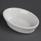 Ovale Auflaufformen 14,5 cm Olympia Whiteware 6 Stück