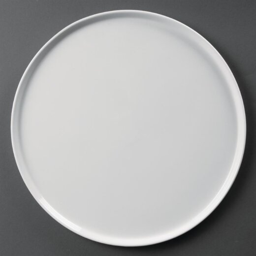 Pizzateller 33 cm Olympia Whiteware 4 Stück