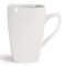 Quadratische Kaffeebecher 28,4 cl Olympia Whiteware 12 Stück