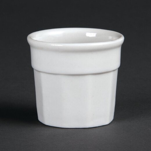 Saucenbecher 3,7 cl Olympia Whiteware 12 Stück