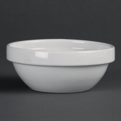 Stapelbare Schüsseln 11 cm Olympia Whiteware 12 Stück