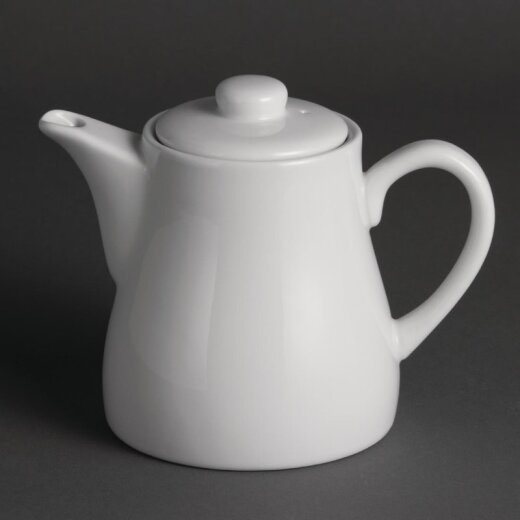 Teekannen 48,3 cl Olympia Whiteware 4 Stück