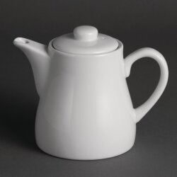 Teekannen 48,3 cl Olympia Whiteware 4 Stück