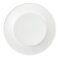 Teller mit breitem Rand 23 cm Olympia Whiteware 12 Stück