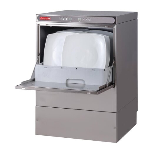 Geschirrspüler Maestro 400V mit Ablaufpumpe, Seifenspender und Zwischenbehälter Gastro M