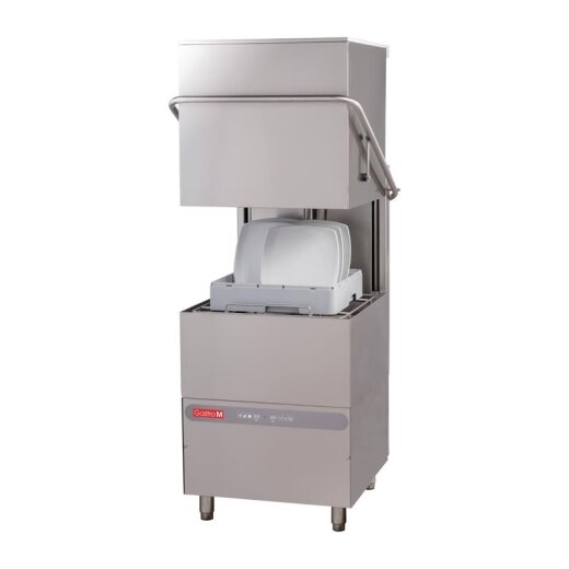 Haubenspülmaschine Maestro 400V mit Ablaufpumpe, Seifenspender und Zwischenbehälter Gastro M