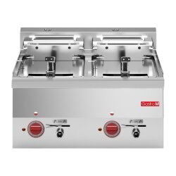 Doppelfritteuse 60/60FRE 2 x 10 L Gastro M