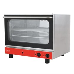 Elektrischer Konvektionsofen Bäckerei mit Luftbefeuchter 4 Roste 230V 4xGN1/1 Gastro M