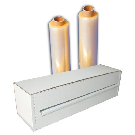 Frischhaltefolie PE 10 my Cutterbox Länge 26000 cm 4 Rollen Breite 45 cm