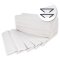 Papierhandtuch 2-lagig C-Falzung 25x32 cm Recyclingpapier Weiss 2880 Blatt