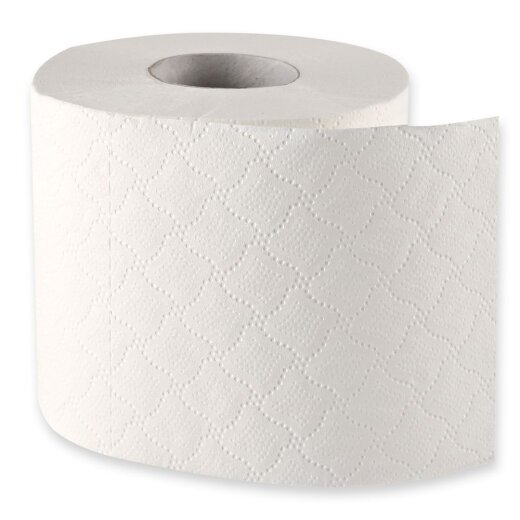 Toilettenpapier 3-lagig Zellulose Weiss 8 Kleinrollen 250 Abrisse