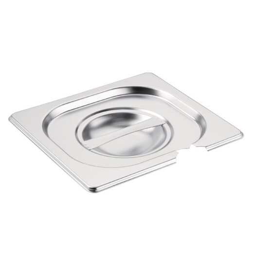 Deckel mit Löffelaussparung für GN-Behälter GN1/6 Vogue