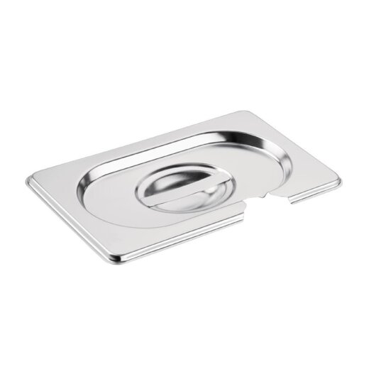 Deckel mit Löffelaussparung für GN-Behälter GN1/9 Vogue