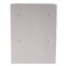Falthandtuchspender aus Edelstahl C- & V/ZZ-Falzung 26,5x12,1x20,6 cm