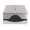 Falthandtuchspender aus Edelstahl C- & V/ZZ-Falzung 26,5x12,1x20,6 cm