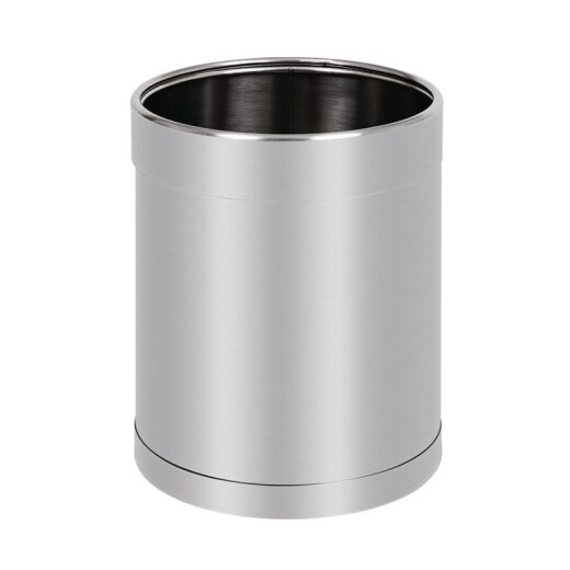 Papierkorb in Edelstahl 10,2L Bolero