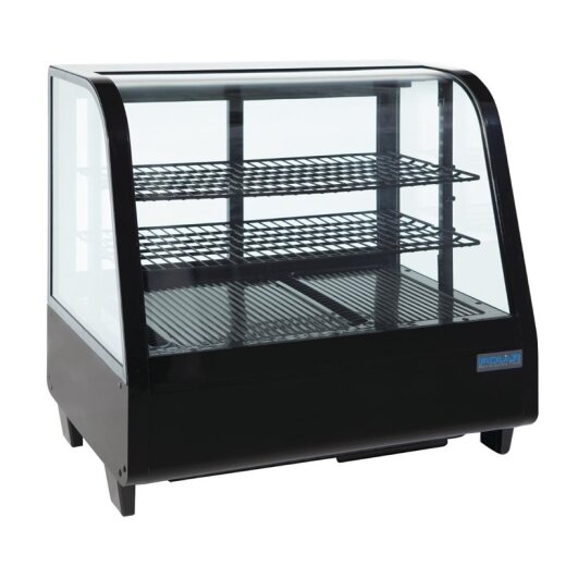 Kühlvitrine 100L Weiss oder Schwarz Polar Serie C