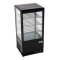 Kühlvitrine 68 L Schwarz oder Weiss Polar Serie C