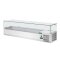 Aufsatzkühlvitrine für 5x GN1/3 und 1x GN1/2  Polar Serie G