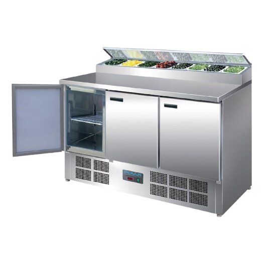 Gekühlte Saladette und Pizzatisch 390 L Polar Serie G