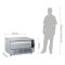 Unterbau Kühl- oder Gefrierschrank mit 1 Schublade 2x oder 3x GN 1/1 Polar Serie U