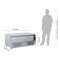 Unterbau Kühl- oder Gefrierschrank mit 1 Schublade 2x oder 3x GN 1/1 Polar Serie U