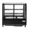 Kühlvitrine 100L Schwarz Polar Serie C