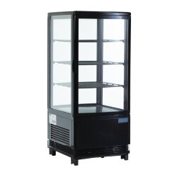 Kühlvitrine 68 Liter Schwarz Polar Serie C