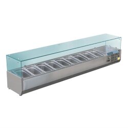 Aufsatzkühlvitrine für 9x GN1/3  Polar Serie G