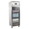 Gastro Kühlvitrine 1-türig 600L Silber Polar Serie G