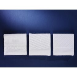 Handtuch/Zwirnfrottiertuch Weiss 100% Baumwolle...