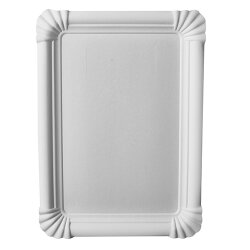 BIO-Teller "pure" Pappe aus Frischfaser 16,5x23 cm 2x250 Stück