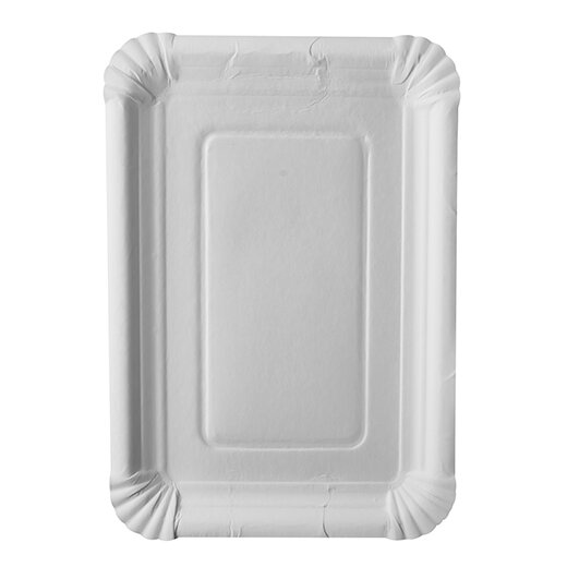 BIO-Teller "pure" Pappe aus Frischfaser 18x26 cm 2x250 Stück