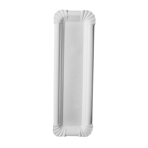 BIO-Teller "pure" Pappe aus Frischfaser 6,5x22 cm 4x250 Stück
