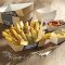 Pommes-Frites-Trays "pure" 3,5 cm x 12 cm x 7 cm "Good Food" mittel 12x50 Stück